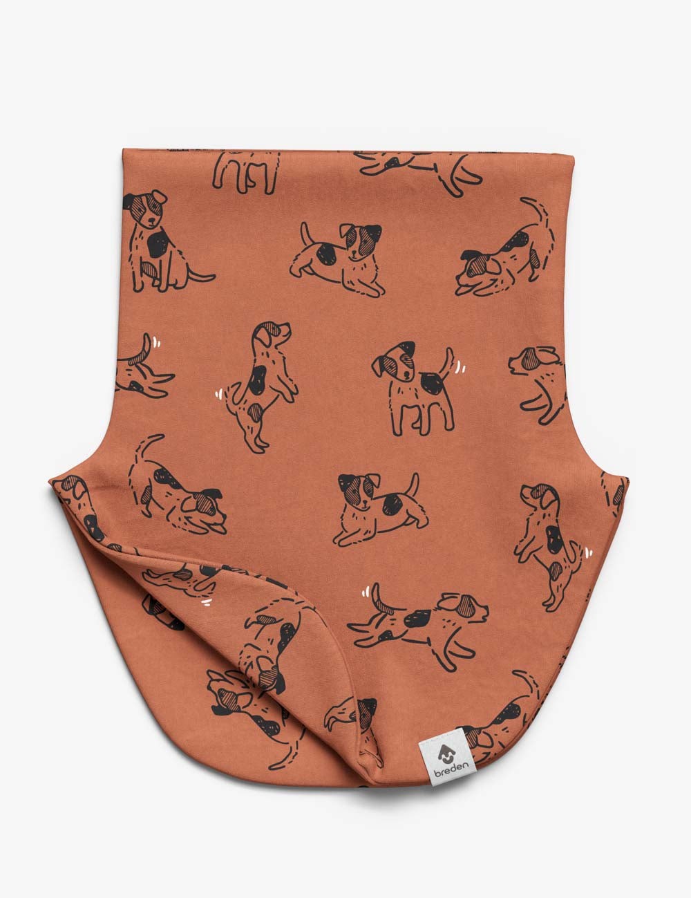 Kids Neck Warmer For Autumn And Spring TARON - Copper Dogs