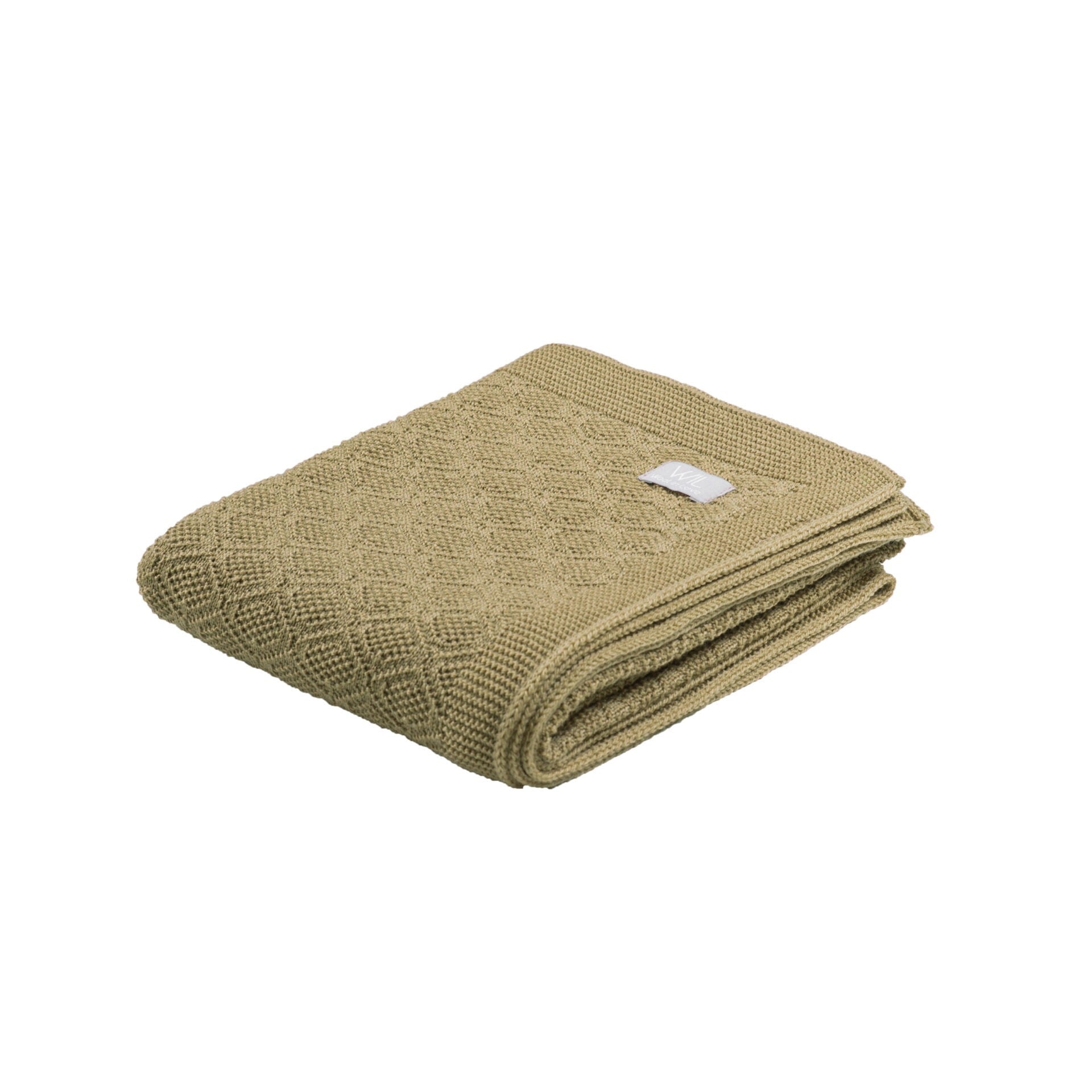 Merino wool baby blanket HAPPINESS