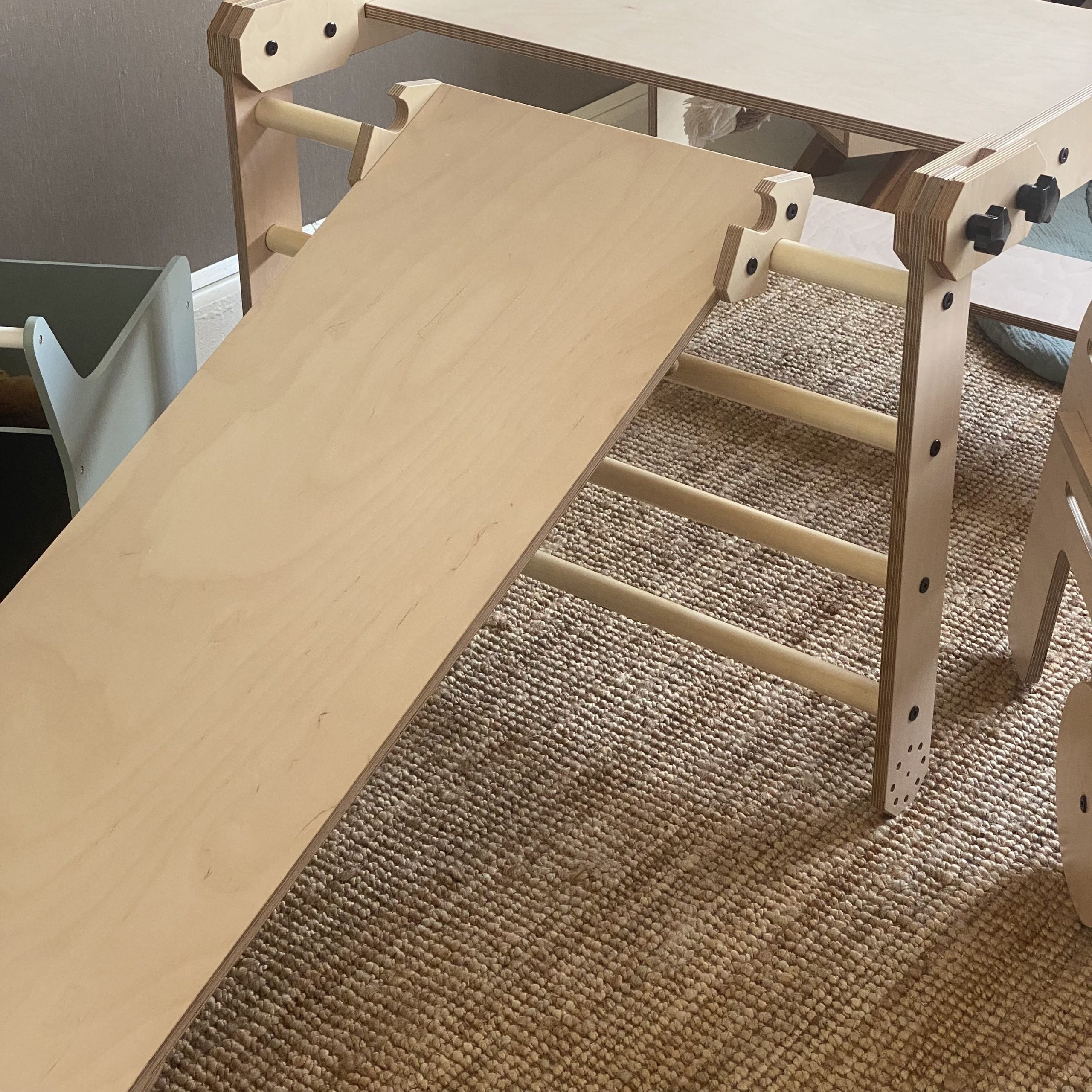 Montessori Climbing Set / Table / Drawing Board NABU